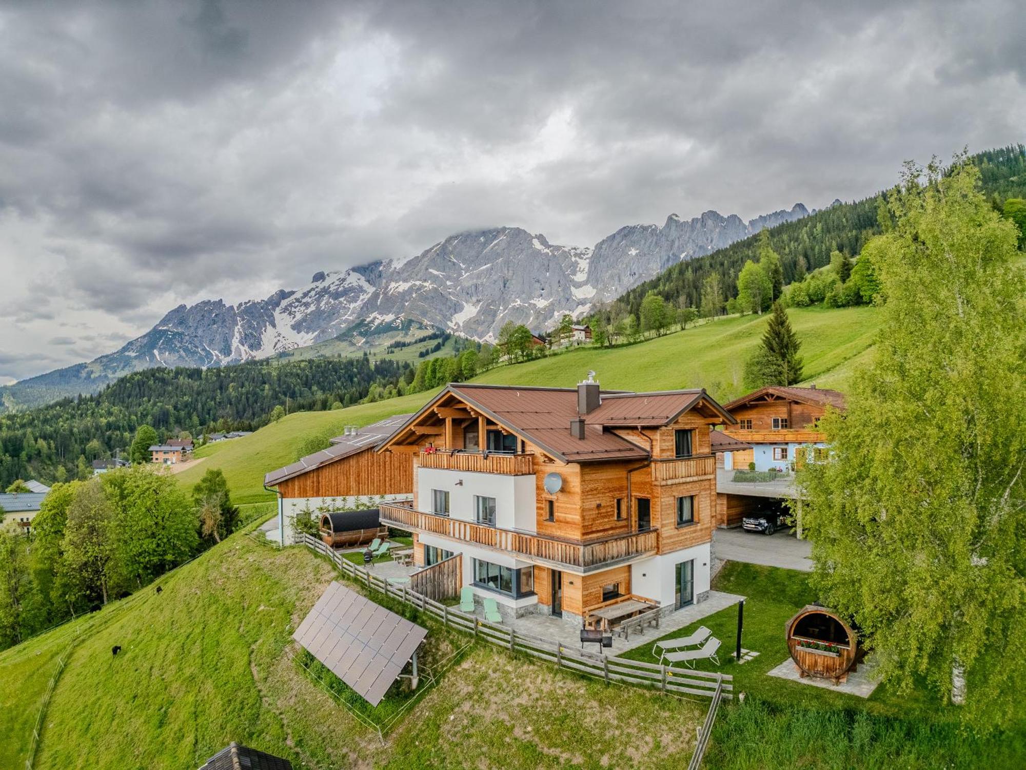 Gut Stein Panoramalodge Mühlbach am Hochkönig الغرفة الصورة